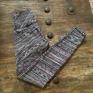 Lululemon Aztec Print Leggings